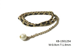 New Fashion Women Rope Woven Chain Belt (KB-1501254)